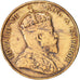 Coin, Hong Kong, Edward VII, Cent, 1904, VF(30-35), Bronze, KM:11
