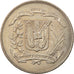 Moneda, República Dominicana, 1/2 Peso, 1968, MBC+, Cobre - níquel, KM:21a.1