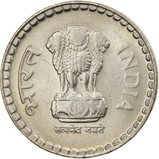 Coin, INDIA-REPUBLIC, 5 Rupees, 1998, EF(40-45), Copper-nickel, KM:154.1