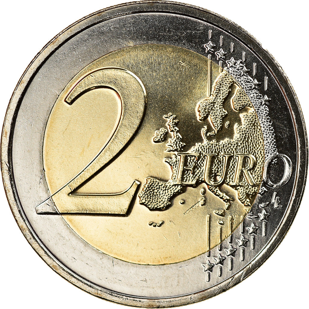 Malta, 2 Euro, Police force, 2014, Colourized, MS(63), Bi-Metallic, KM:New