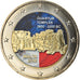 Malta, 2 Euro, Temples, 2016, Colourized, MS(63), Bi-Metallic, KM:New
