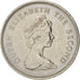 Hong Kong, Elizabeth II, Dollar, 1960, EF(40-45), Copper-nickel, KM:43