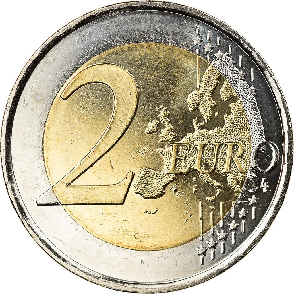 Andorra, 2 Euro, Réforme de 1866, 2016, Colourized, MS(63), Bi-Metallic, KM:New