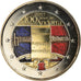 Andorra, 2 Euro, 100 Ans de l'hymne d'Andorre, 2017, Colourized, MS(63)