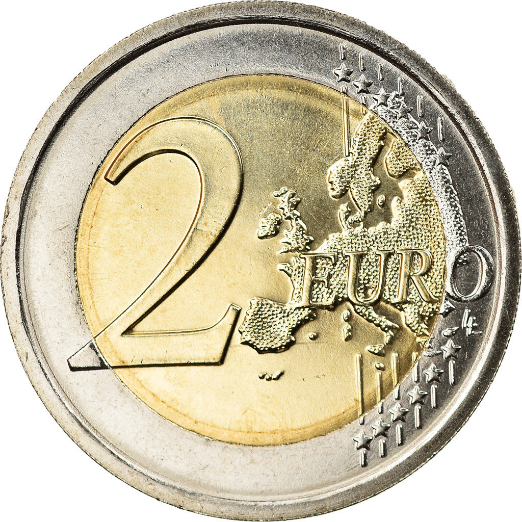 Italy, 2 Euro, Plauto, 2016, Colourized, MS(63), Bi-Metallic, KM:New
