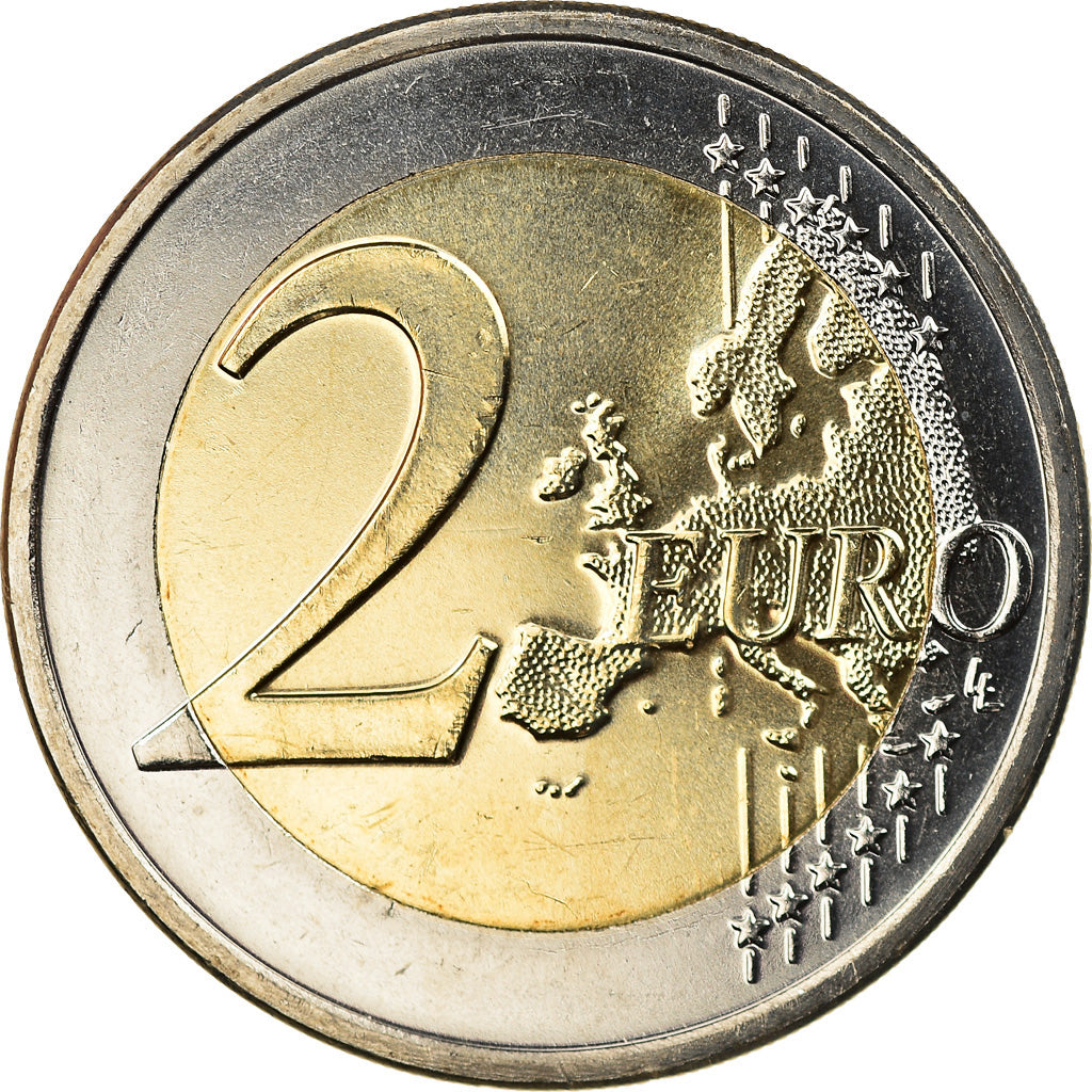 Luxembourg, 2 Euro, Grand-Duc Henri, 2015, Utrecht, Colorisé, SPL, Bi-Metallic