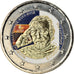 Greece, 2 Euro, Manolis Andronikos, 2019, Colourized, MS(63), Bi-Metallic