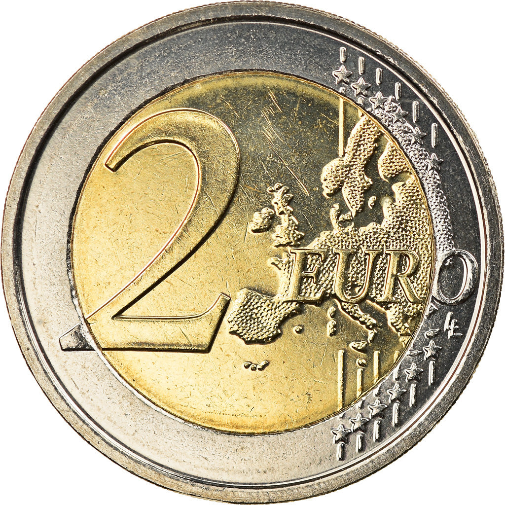 Belgium, 2 Euro, Child Focus, 2016, Colourized, MS(63), Bi-Metallic, KM:New