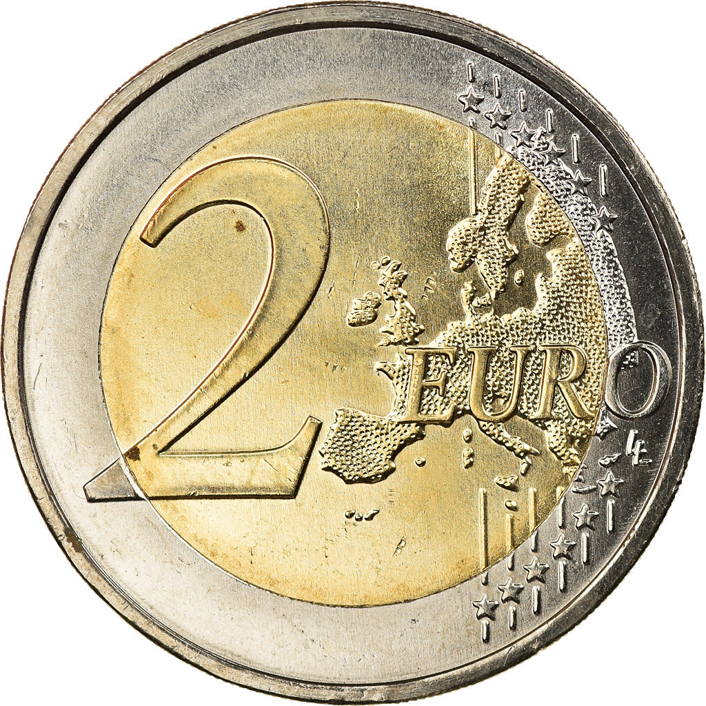 Portugal, 2 Euro, Police de sécurité publique, 2017, Colourized, MS(60-62)