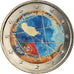 Portugal, 2 Euro, Archipel de Madère, 2019, Colourized, MS(63), Bi-Metallic