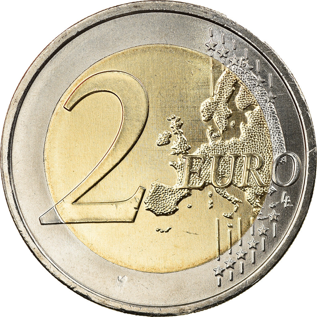 Portugal, 2 Euro, Archipel de Madère, 2019, Colourized, MS(63), Bi-Metallic
