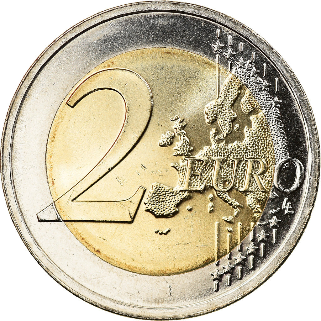 Lithuania, 2 Euro, Vilnius, 2017, Colourized, MS(63), Bi-Metallic, KM:New