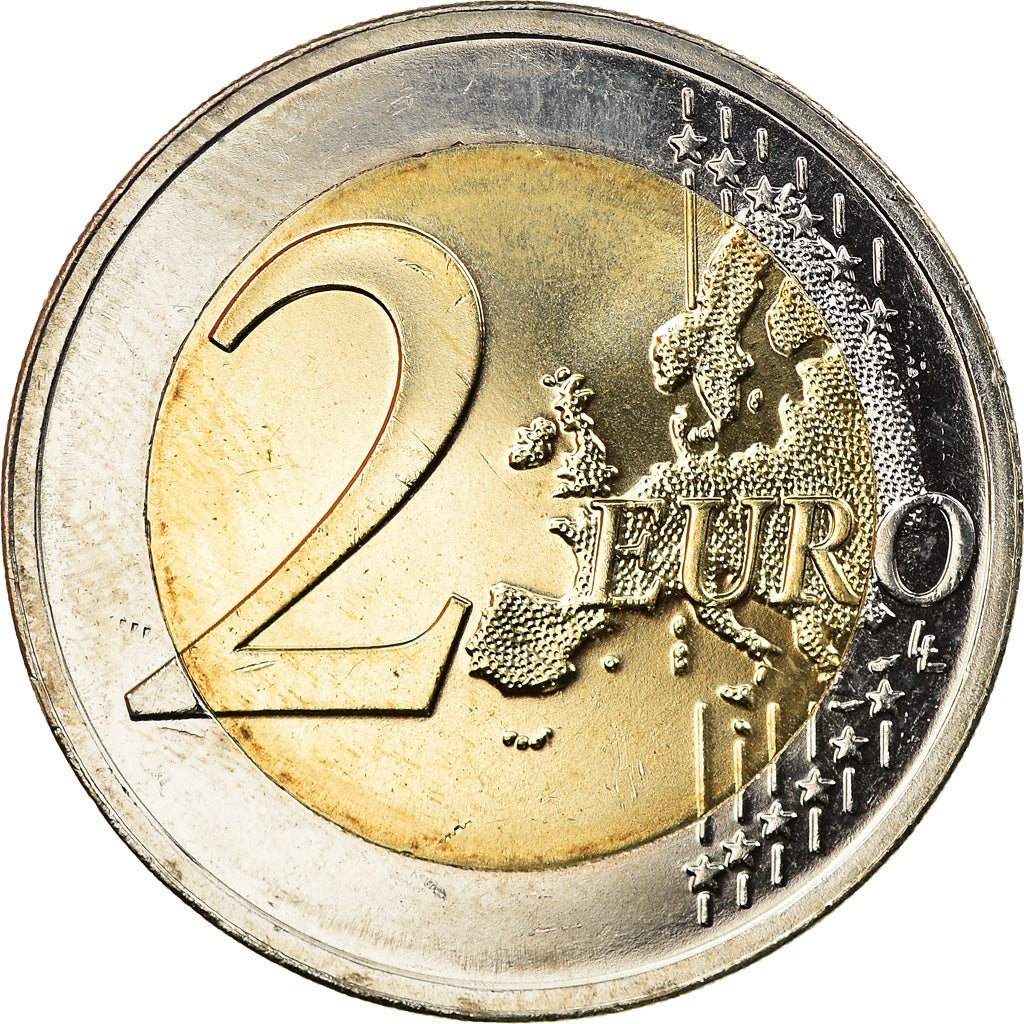 Lithuania, 2 Euro, Vilnius, 2017, Colourized, MS(63), Bi-Metallic, KM:New