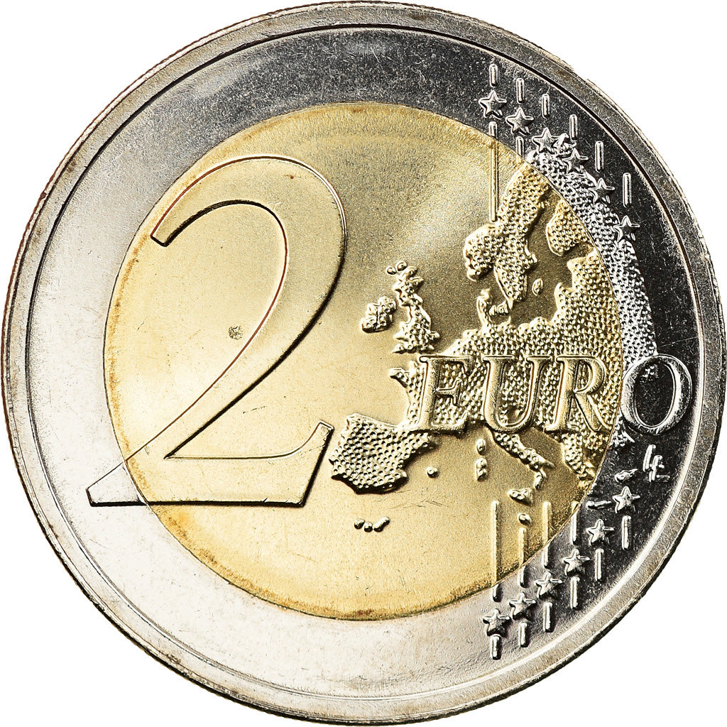 Lithuania, 2 Euro, Vilnius, 2017, Colourized, MS(60-62), Bi-Metallic, KM:New