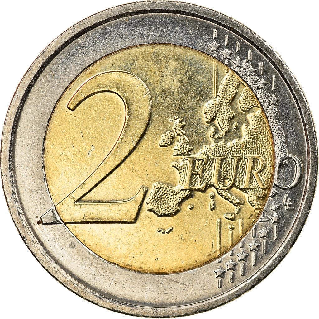 Irlanda, 2 Euro, Hibernia, 2016, Colourized, SPL, Bi-metallico, KM:88