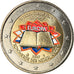 Netherlands, 2 Euro, Traité de Rome 50 ans, 2007, Utrecht, Colourized, MS(63)