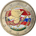 Slovakia, 2 Euro, Visegrad, 2011, Colourized, MS(63), Bi-Metallic, KM:New