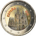 Spagna, 2 Euro, Burgos, 2012, Madrid, Colourized, SPL, Bi-metallico, KM:1254
