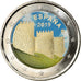 Spain, 2 Euro, Avila, 2019, Colourized, MS(63), Bi-Metallic, KM:New
