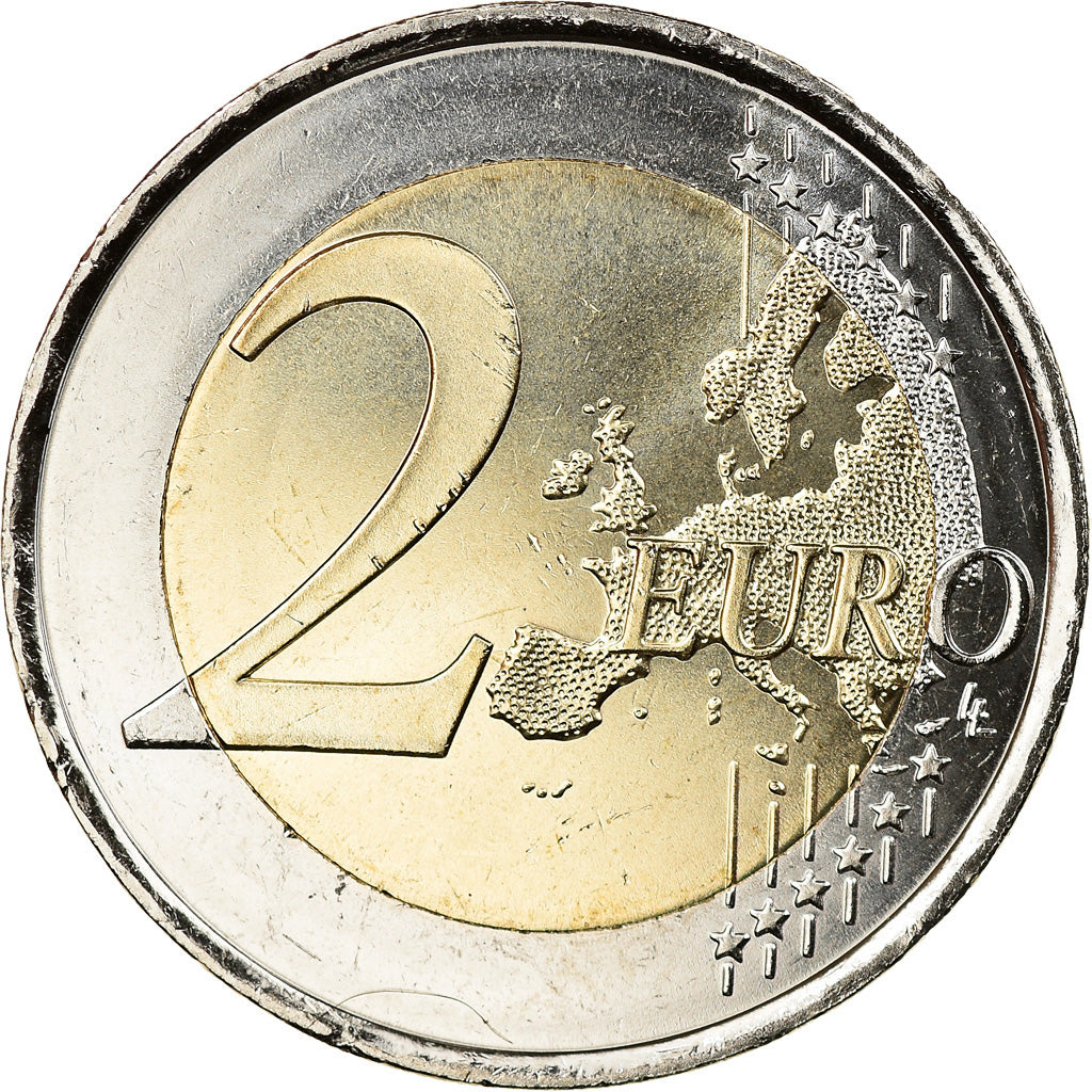 Spain, 2 Euro, Avila, 2019, Colourized, MS(63), Bi-Metallic, KM:New