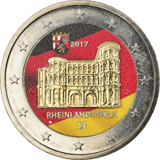 GERMANY - FEDERAL REPUBLIC, 2 Euro, Rhénanie-Palatinat, 2017, Berlin