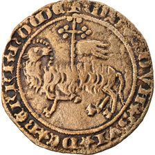 France, Token, Jeton de Compte au mouton, History, VF(30-35), Brass