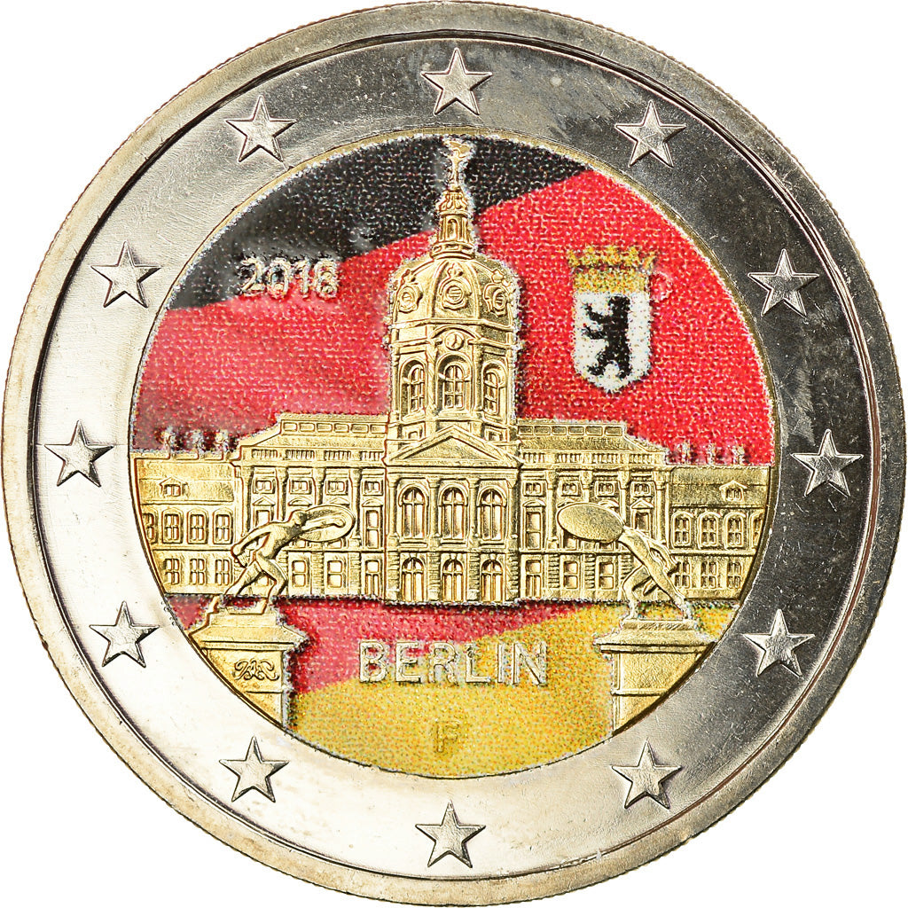 GERMANIA - REPUBBLICA FEDERALE, 2 Euro, Schloss Charlottenburg, 2018, Munich