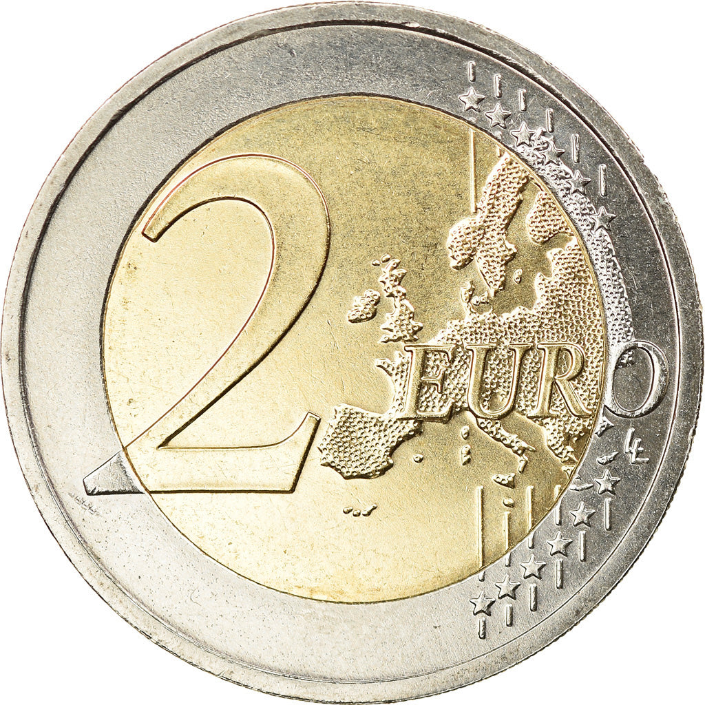 GERMANIA - REPUBBLICA FEDERALE, 2 Euro, Brandenburg, 2020, Munich, Colourized