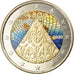 Finland, 2 Euro, Autonomy, 2009, Vantaa, Colourized, MS(63), Bi-Metallic, KM:149