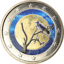 Finlandia, 2 Euro, Nature nordique : La flore., 2017, Colourized, SPL