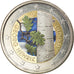Finland, 2 Euro, Georg Henrik, 2016, Colourized, MS(63), Bi-Metallic, KM:New