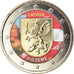 Latvia, 2 Euro, Vidzeme, 2016, Colourized, MS(63), Bi-Metallic, KM:New
