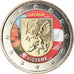 Latvia, 2 Euro, Vidzeme, 2016, Colourized, MS(60-62), Bi-Metallic, KM:New