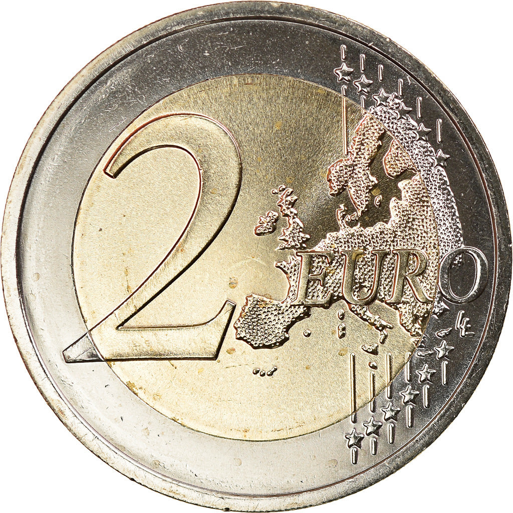 Estonia, 2 Euro, Festival estonien de la chanson, 2019, Colourized, MS(63)