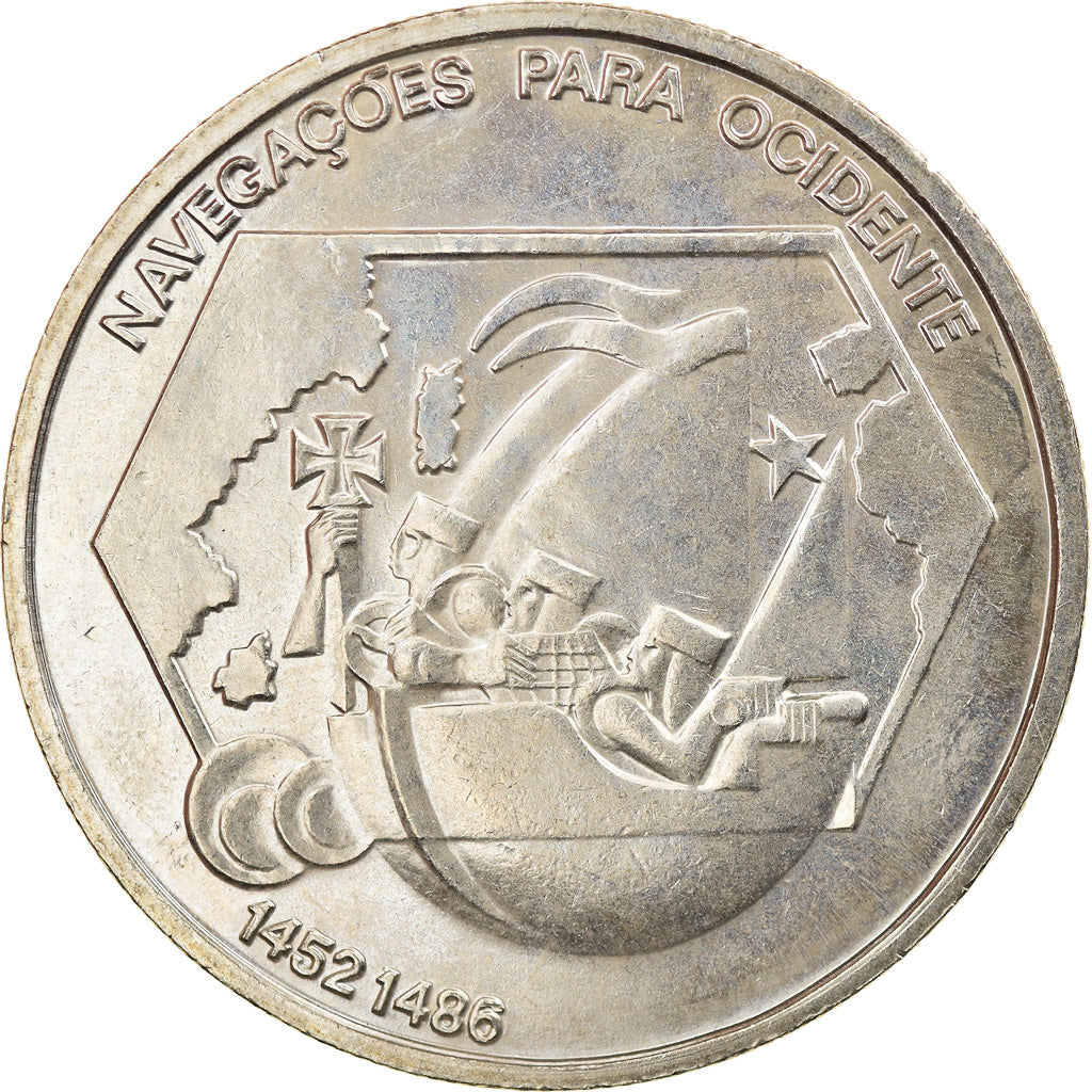 Coin, Portugal, 200 Escudos, 1991, AU(55-58), Copper-nickel, KM:659