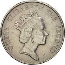 Hong Kong, Elizabeth II, 5 Dollars, 1985, TTB, Copper-nickel, KM:56