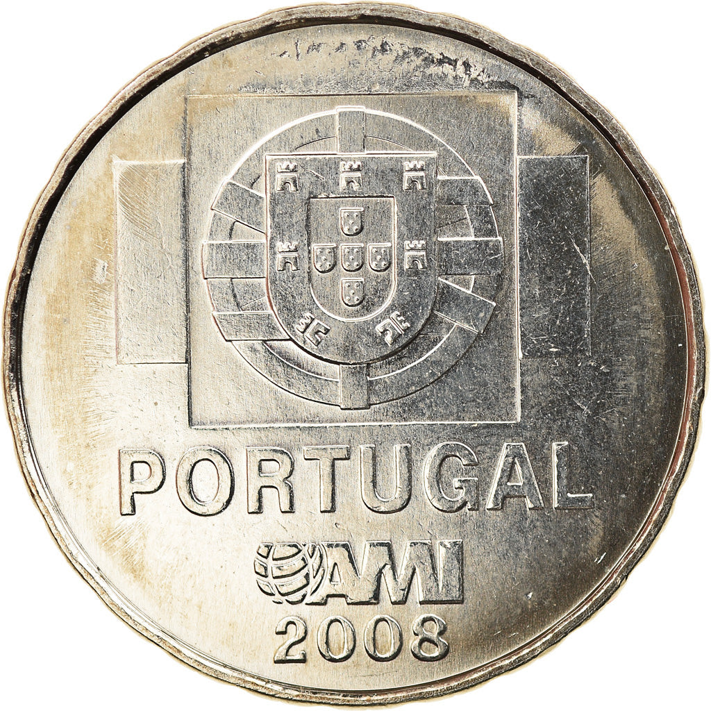 Portogallo, 1-1/2 Euro, 2008, Lisbon, SPL-, Rame-nichel, KM:828a