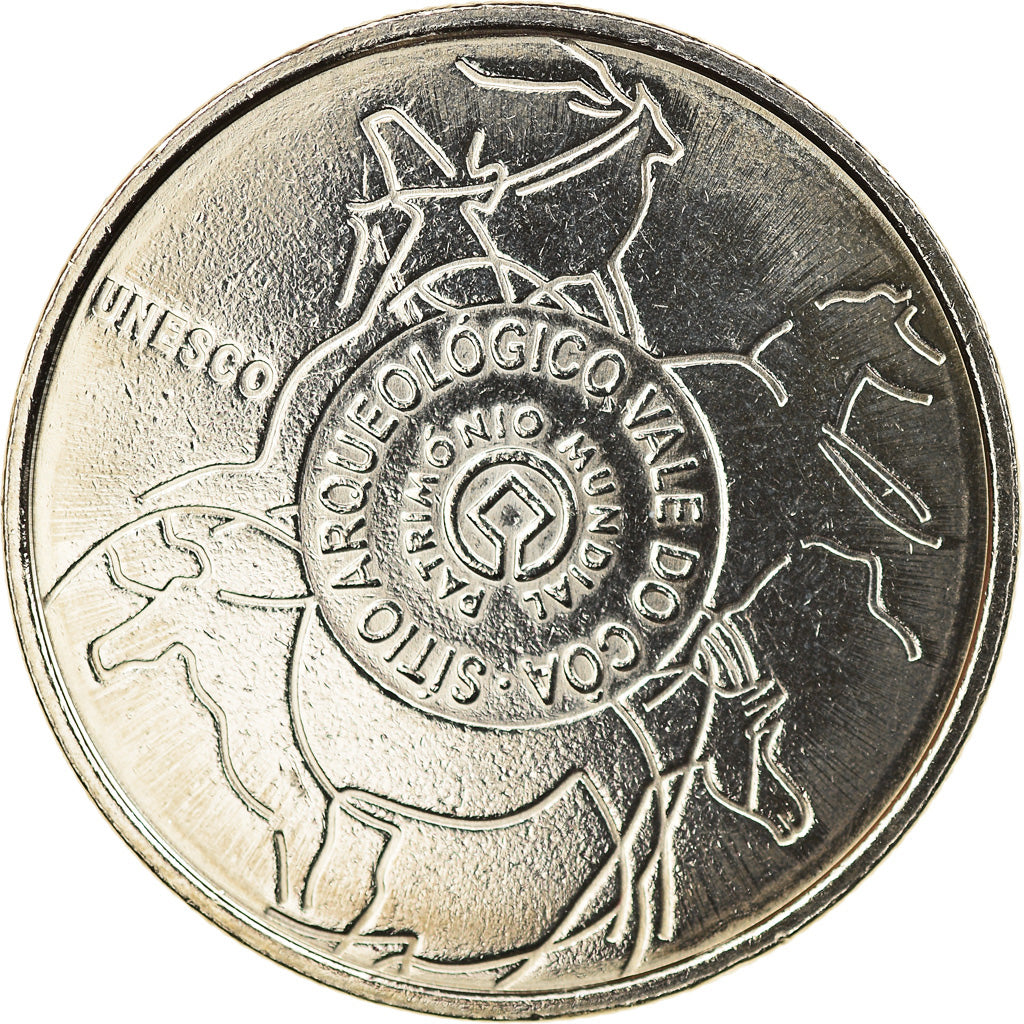 Portugal, 2-1/2 Euro, Côa Valley Archeological Site, 2010, MS(63)