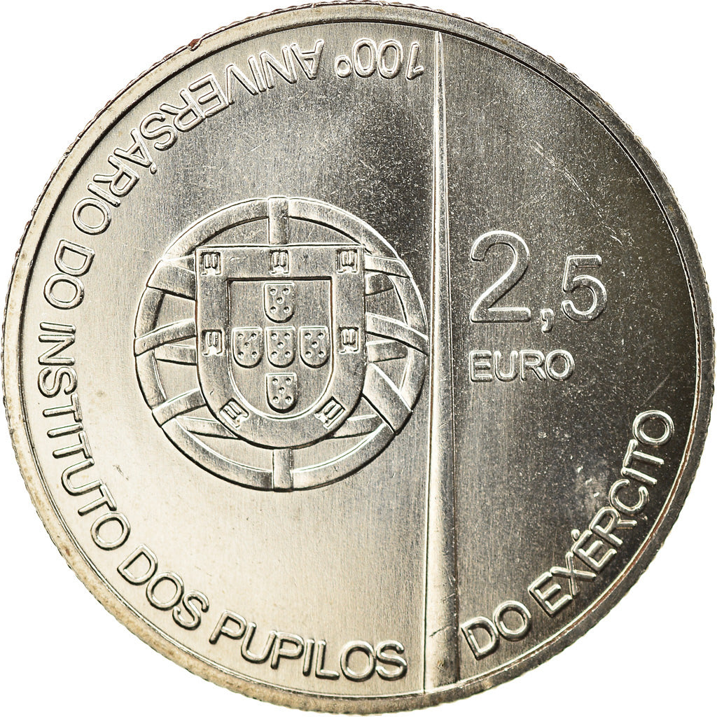 Portogallo, 2-1/2 Euro, 100 ans de l institut des pupilles de l armée, 2011