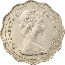 Coin, Bahamas, Elizabeth II, 10 Cents, 1969, Franklin Mint, EF(40-45)
