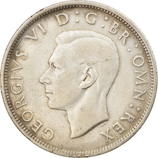 Coin, Great Britain, George VI, 1/2 Crown, 1942, EF(40-45), Silver, KM:856