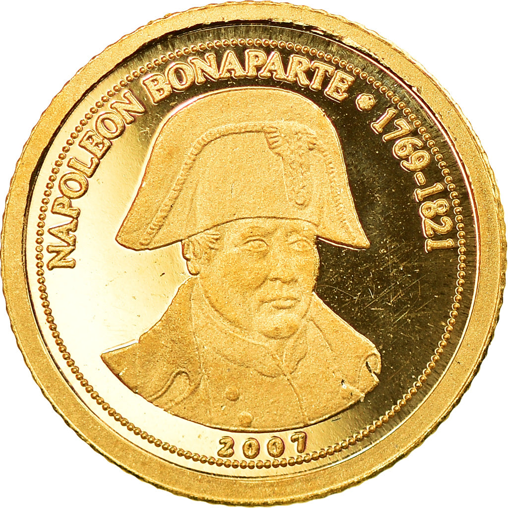 Monnaie, CONGO, DEMOCRATIC REPUBLIC, Napoléon Bonaparte, 1500 Francs CFA, 2007