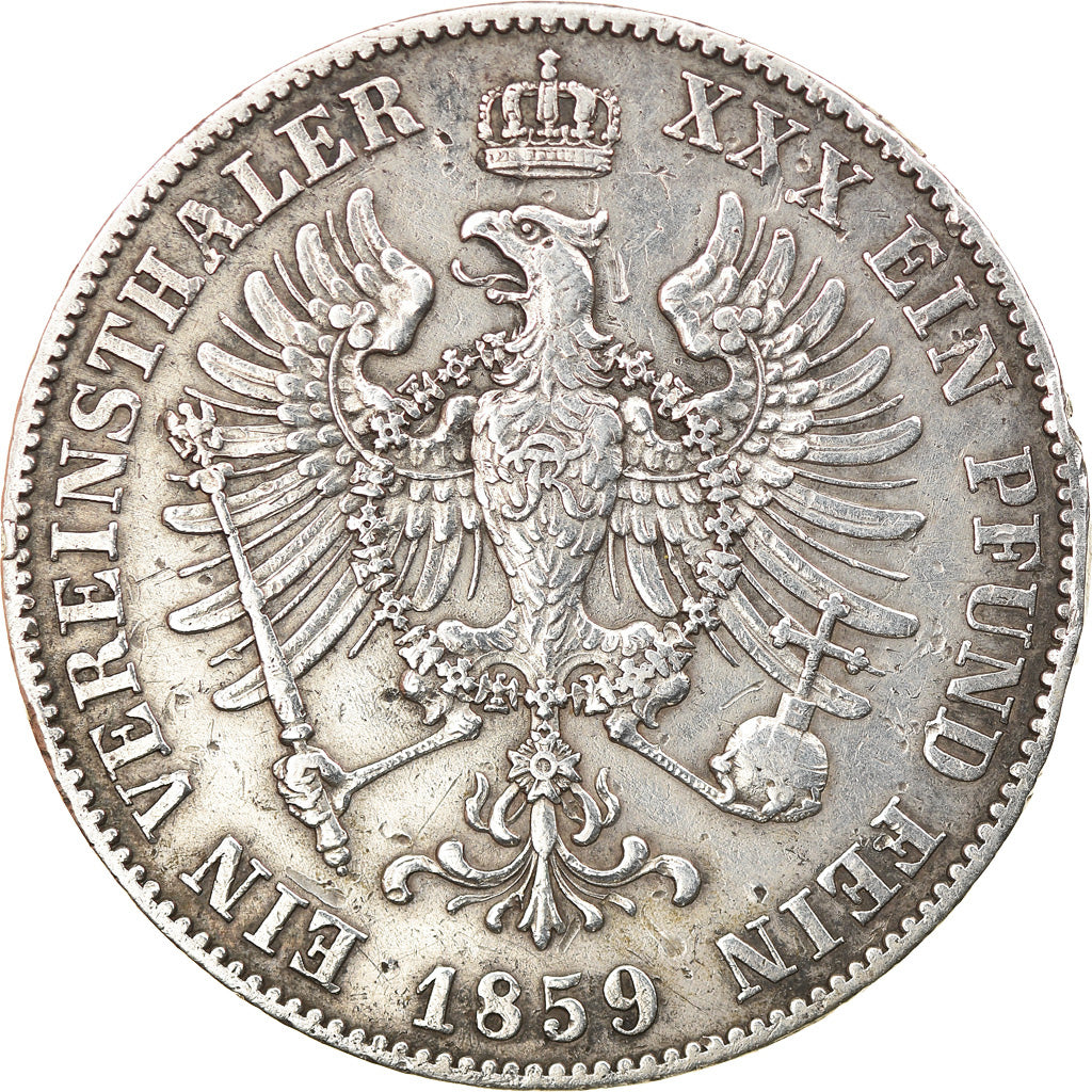 Coin, German States, PRUSSIA, Friedrich Wilhelm IV, Thaler, 1859, Berlin