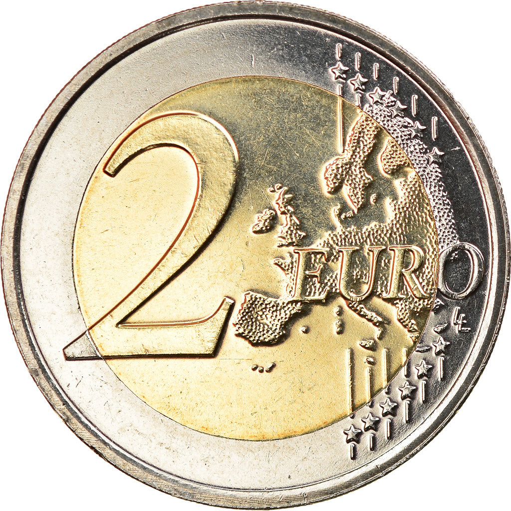 Países Bajos, 2 Euro, 2018, SC, Bimetálico, KM:New