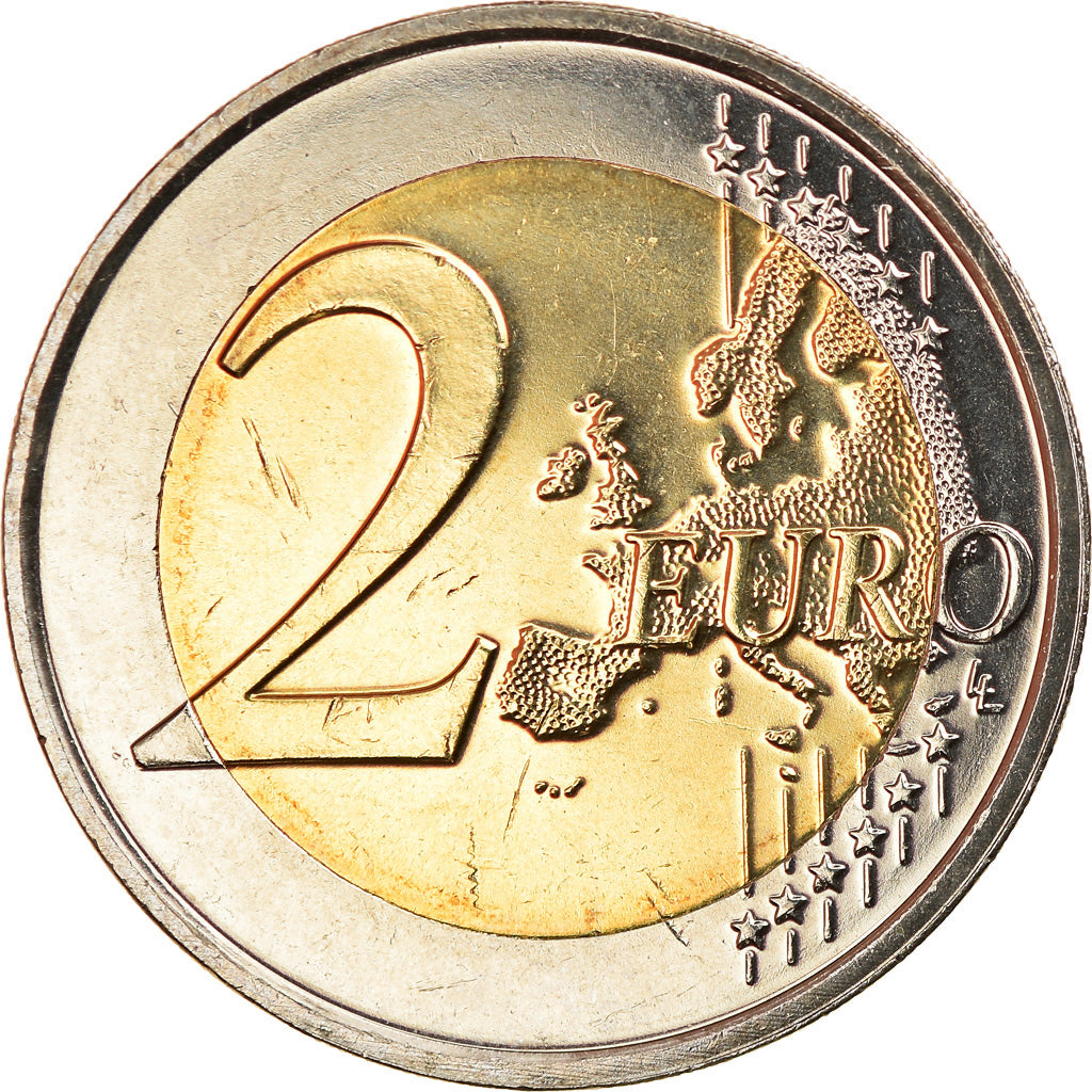 Países Bajos, 2 Euro, 2018, SC, Bimetálico, KM:New