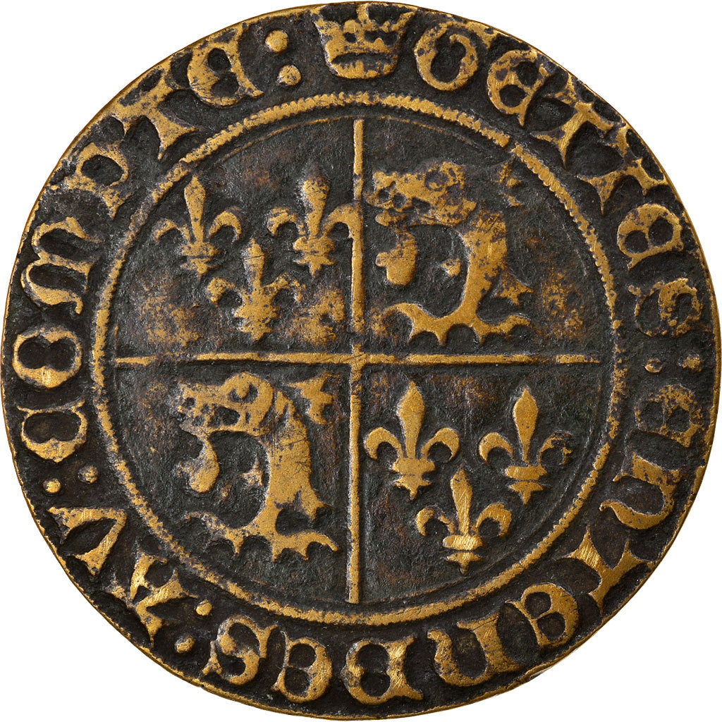 Frankreich, Token, Jeton de Compte du Dauphiné, History, SS, Messing