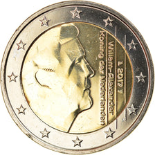 Países Bajos, 2 Euro, 2017, SC, Bimetálico, KM:New