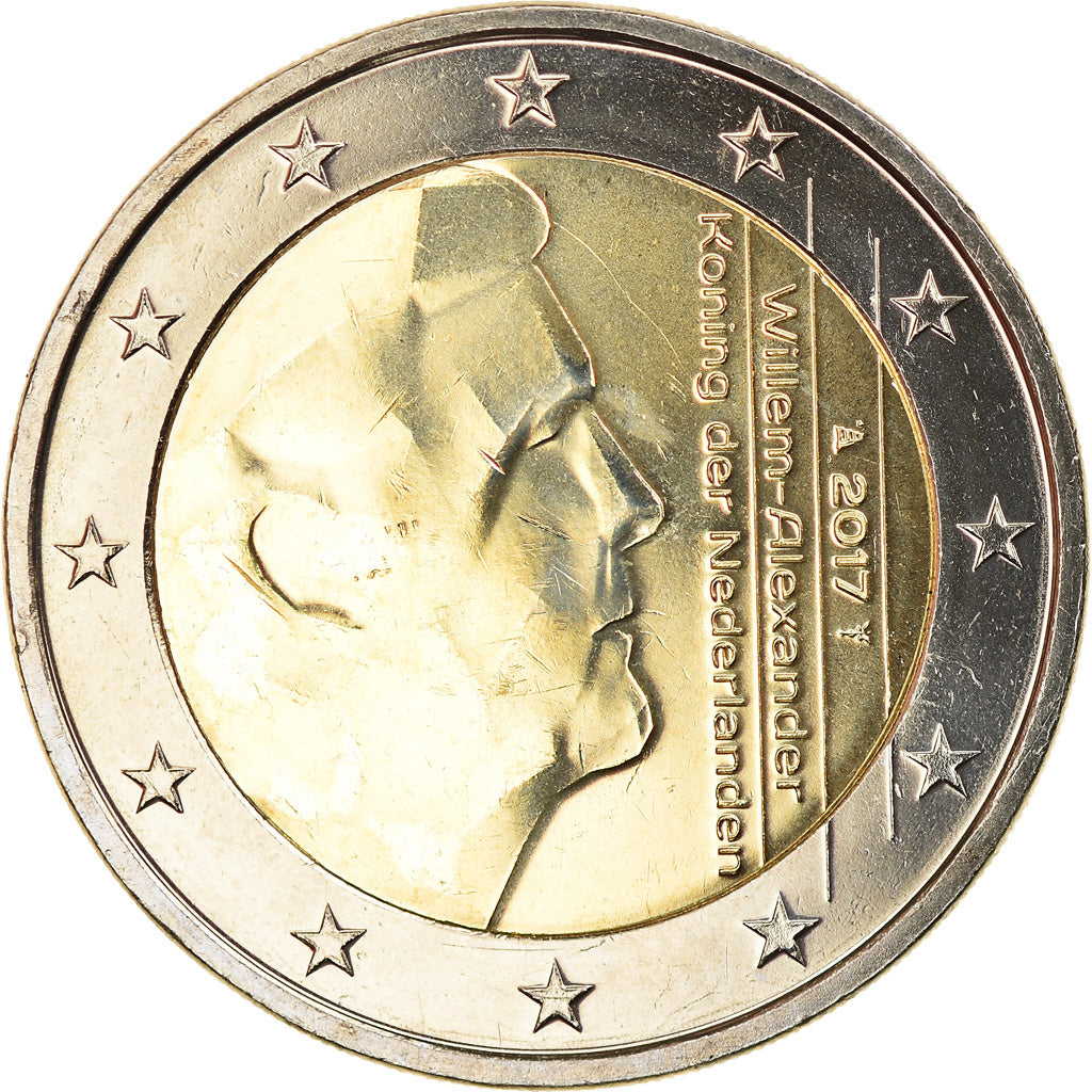 Países Bajos, 2 Euro, 2017, SC, Bimetálico, KM:New