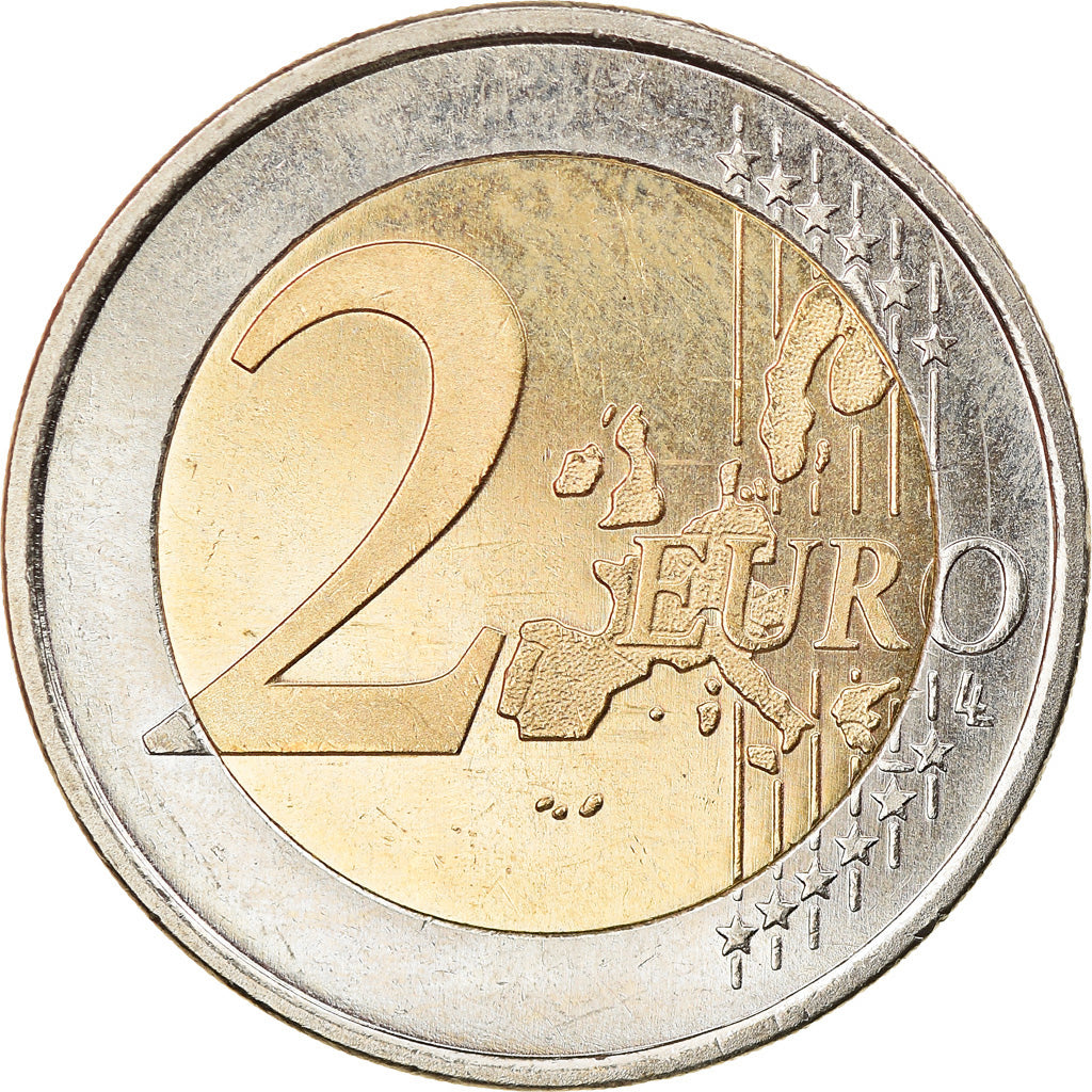 Netherlands, 2 Euro, 1999, BE, MS(63), Bi-Metallic, KM:New