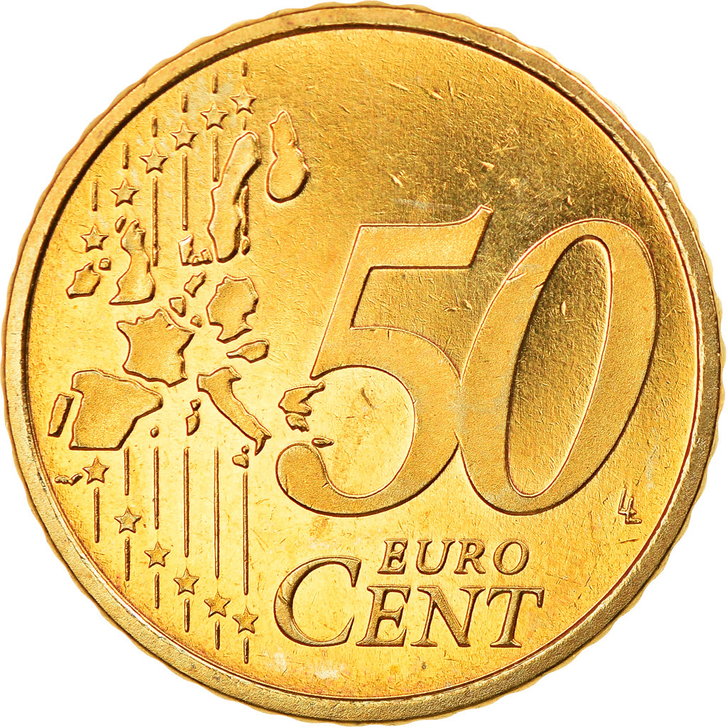 Nederland, 50 Euro Cent, 1999, BE, UNC-, Bi-Metallic, KM:New
